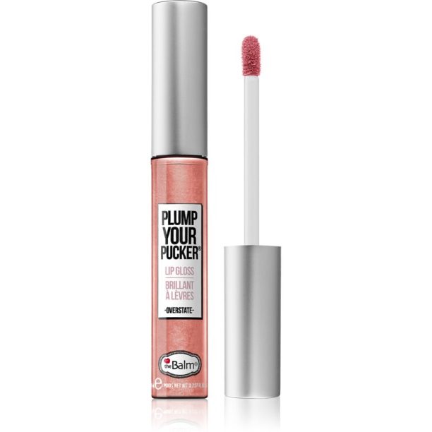 theBalm Plump Your Pucker гланц за устни с морски колаген цвят Amplify 7 мл.