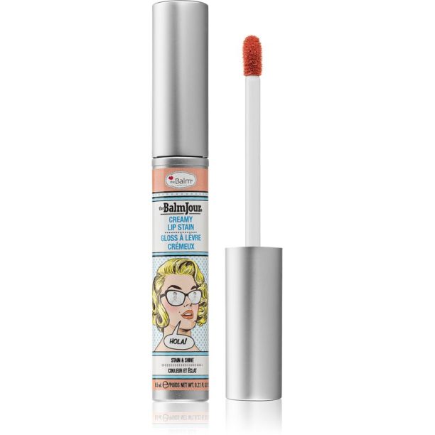 theBalm theBalmJour силно пигментиран блясък за устни цвят Hola 6.5 мл.