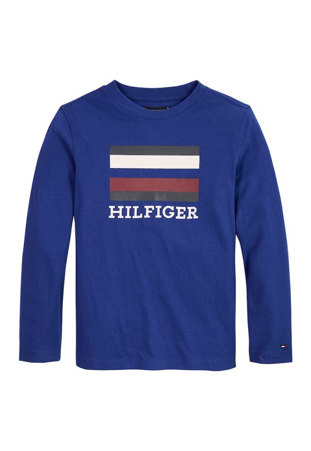 Блуза от органичен памук с лого Tommy Hilfiger