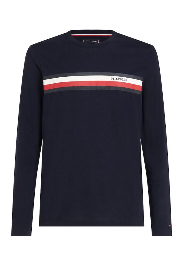 Блуза по тялото от органичен памук Tommy Hilfiger