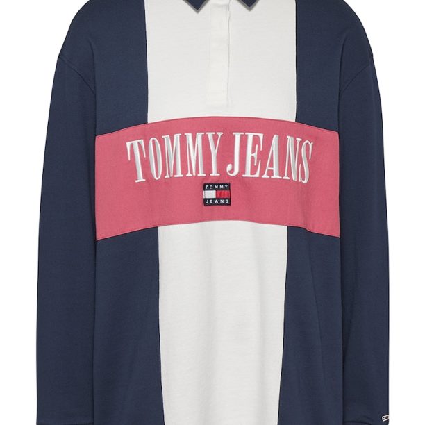 Блуза с дизайн с цветен блок и яка Tommy Jeans