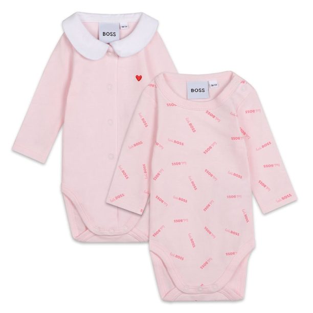 Бодита с памук - 2 броя BOSS Kidswear