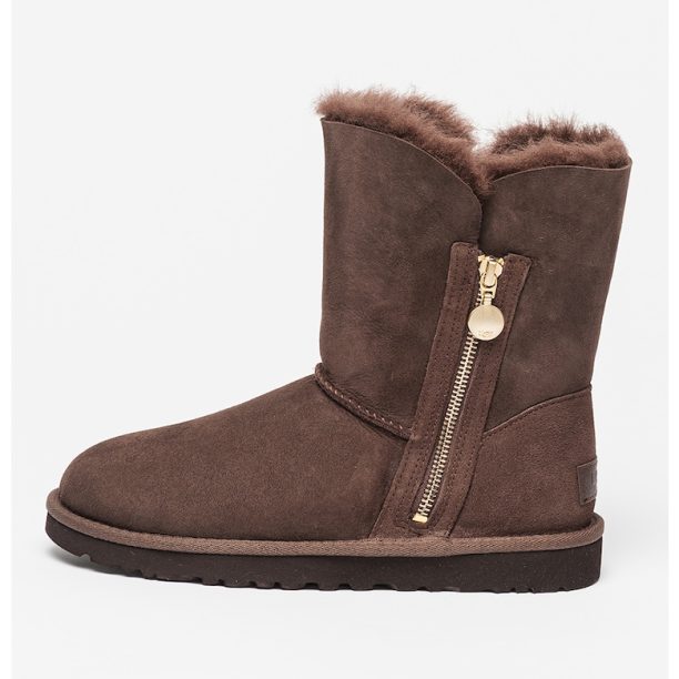 Велурени боти Bailey с цип и вълнена подплата UGG