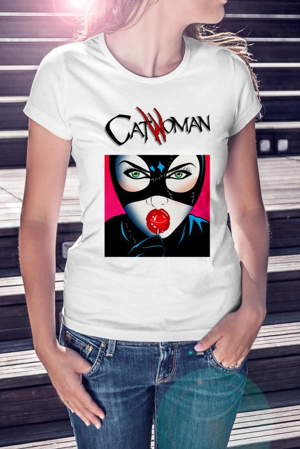 Дамска тениска CAT WOMAN