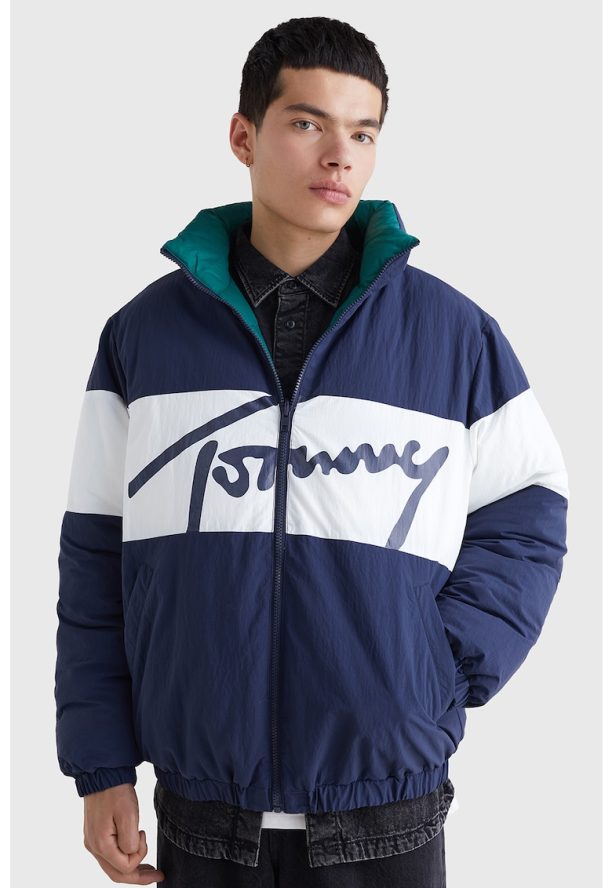 Двулицево капитонирано зимно яке Tommy Jeans