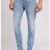 Дънки по тялото Miami със захабен ефект GUESS JEANS