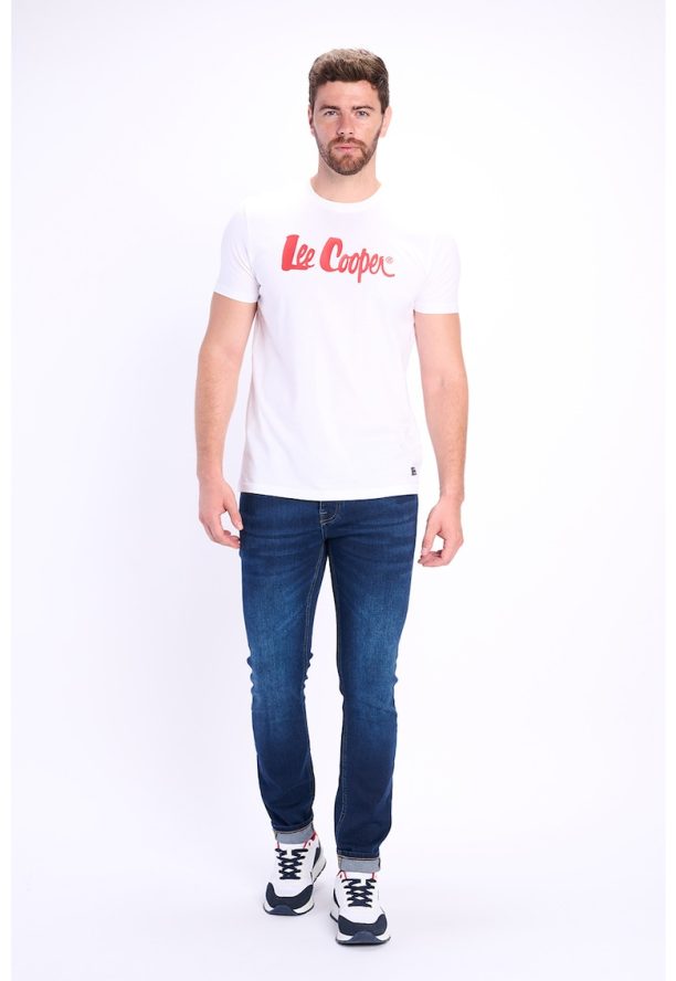 Дънки по тялото със захабен ефект Lee Cooper