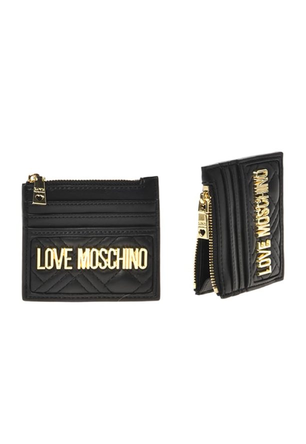 Калъф от еко кожа за карти Love Moschino