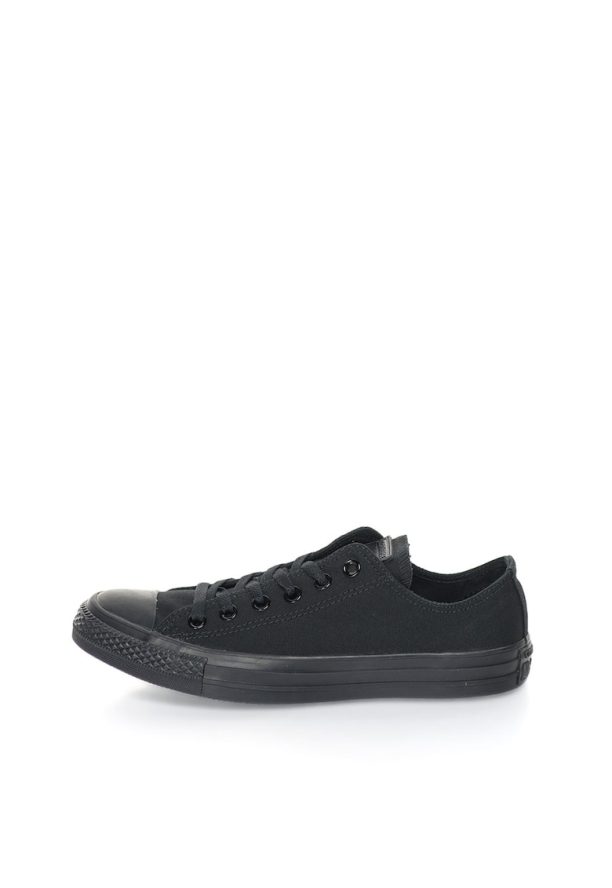 Unisex Black Plimsolls 42 Converse