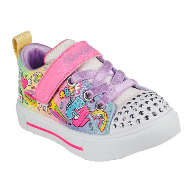 Кецове Twinkle Sparks - BFF Magic Light-Up с велкро Skechers