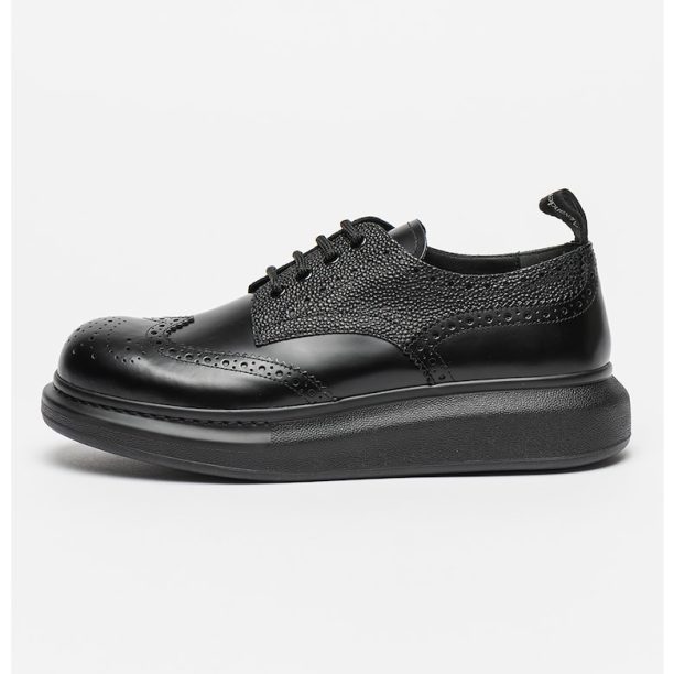 Кожени обувки Brogue New Liquid Alexander Mcqueen