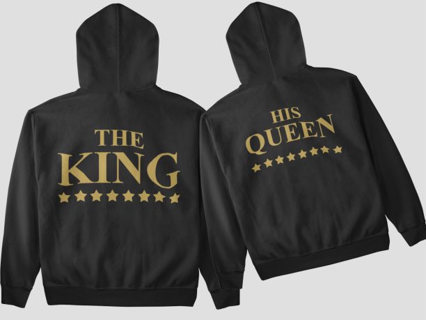 Комплект суичъри The King His Queen