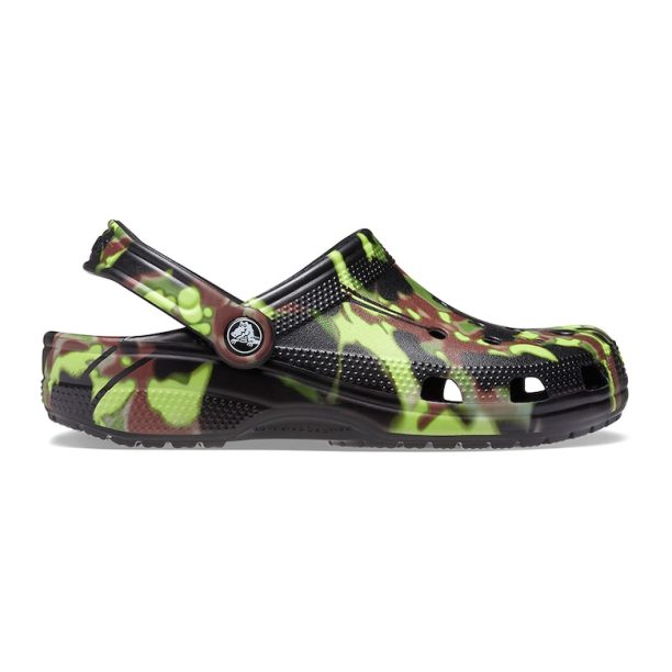 Крокс Classic Spray Camo с отворена пета Crocs