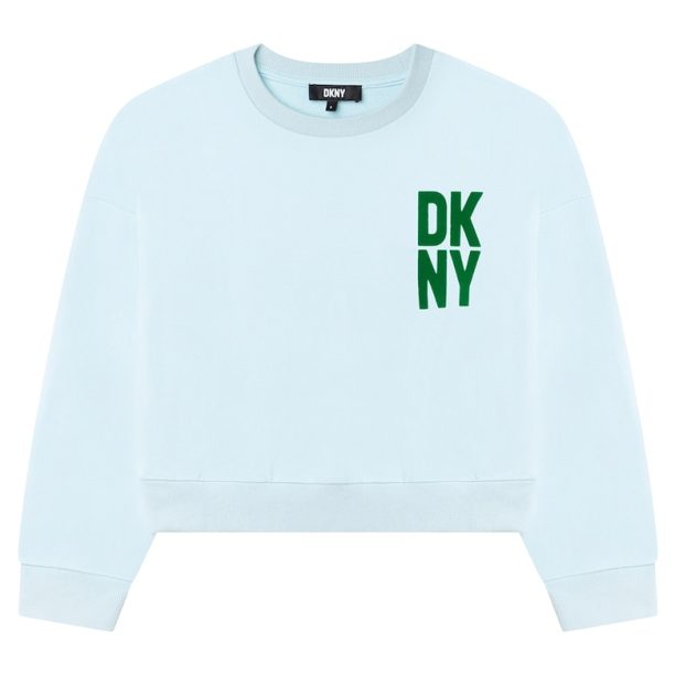 Къс суитшърт с лого DKNY