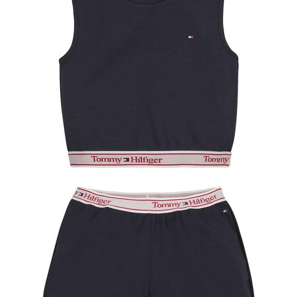 Къс топ и къс панталон с лого Tommy Hilfiger