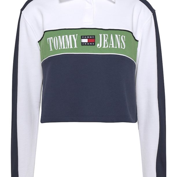 Къса блуза с лого Tommy Jeans