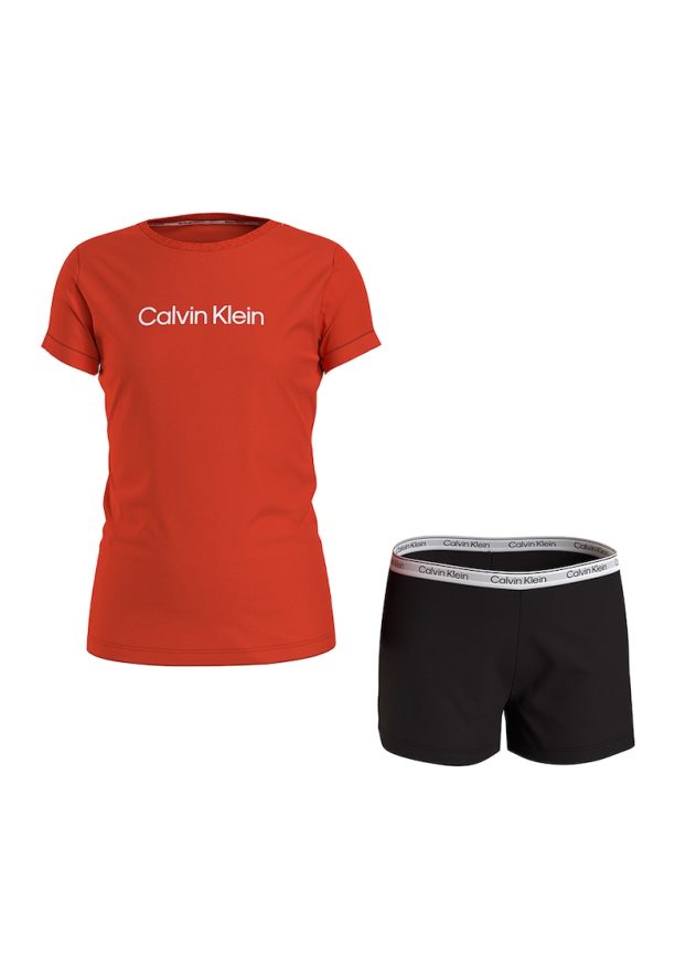 Къса пижама с памук CALVIN KLEIN