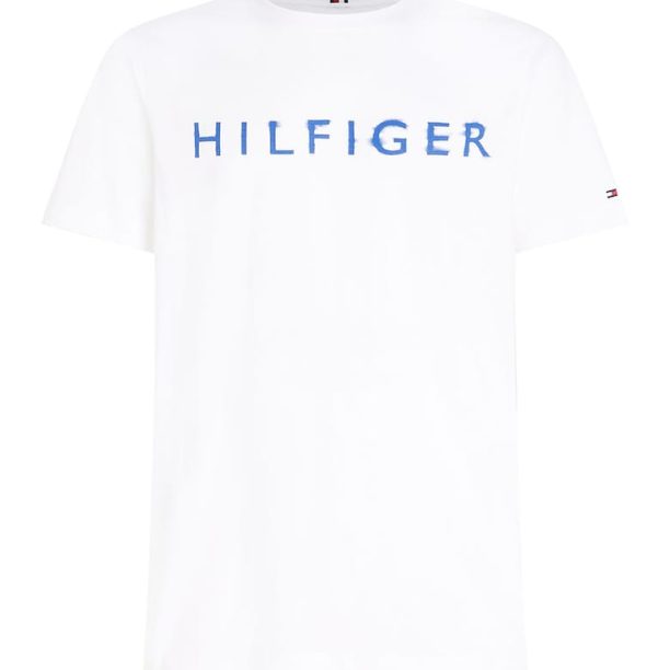 Памучн тениска с лого Tommy Hilfiger