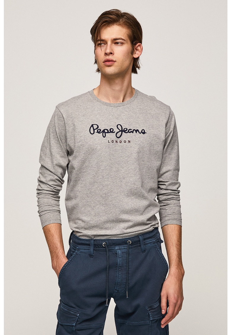 Памучна блуза с лого Pepe Jeans London