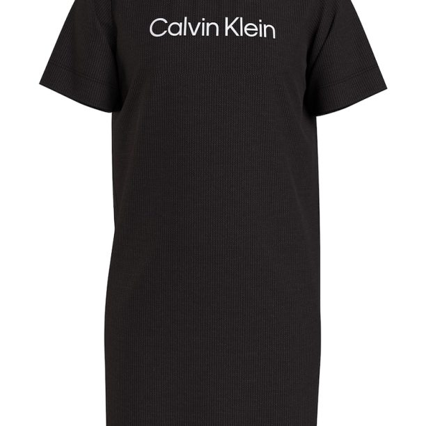 Памучна нощница с релеф CALVIN KLEIN