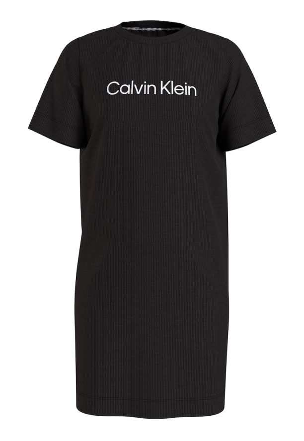 Памучна нощница с релеф CALVIN KLEIN