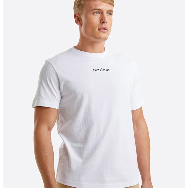 Памучна тениска Hatton с лого Nautica