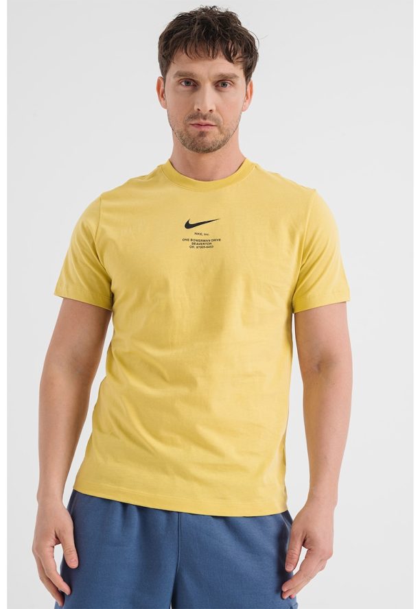 Памучна тениска Swoosh Sportswear с лого Nike