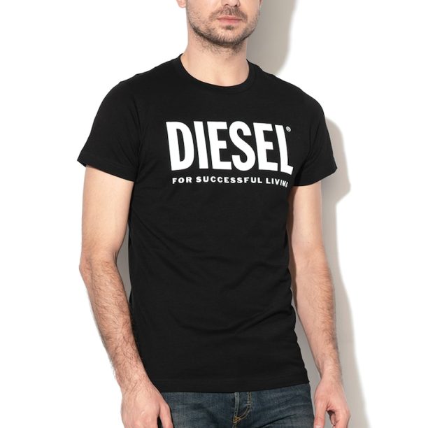 Памучна тениска T-Diego с лого Diesel