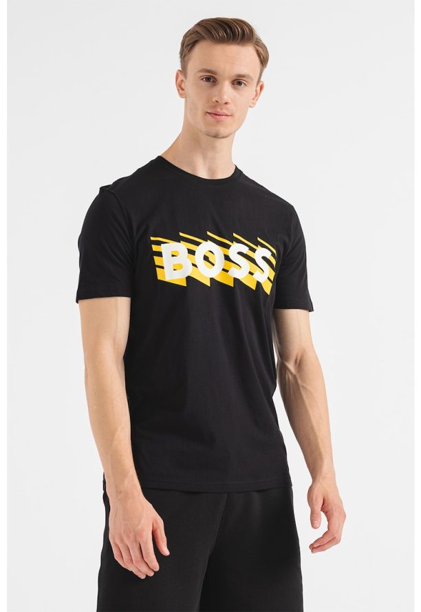 Памучна тениска Tee с лого BOSS