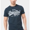 Памучна тениска Vintage с лого SUPERDRY