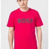 Памучна тениска с лого BOSS