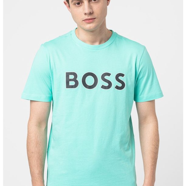 Памучна тениска с лого BOSS