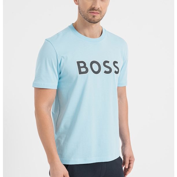 Памучна тениска с лого BOSS