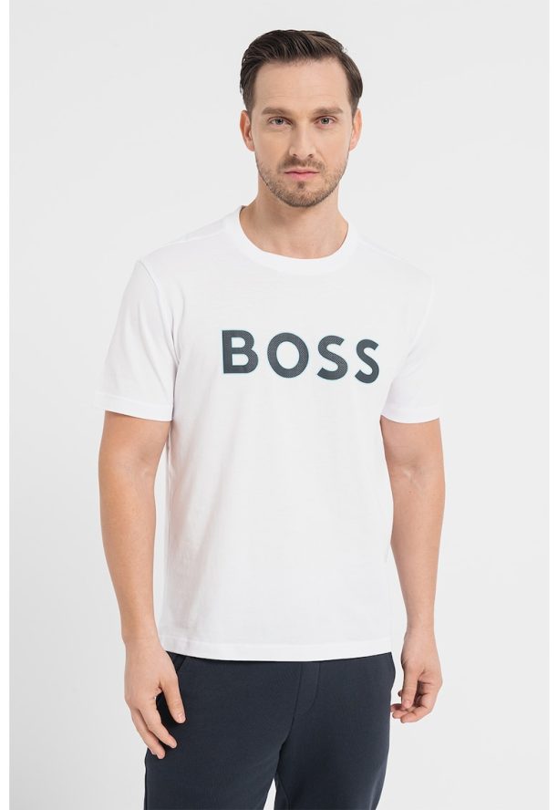 Памучна тениска с лого BOSS