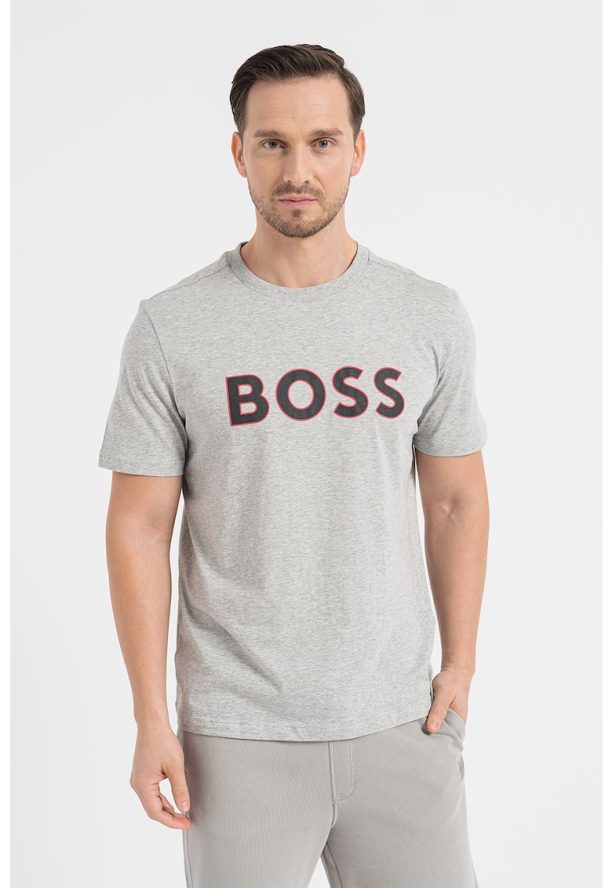 Памучна тениска с лого BOSS