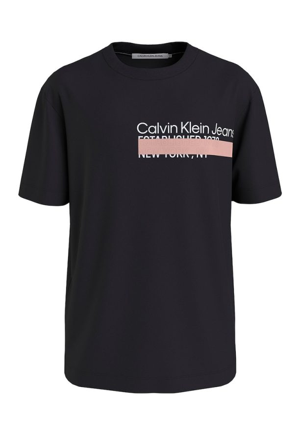 Памучна тениска с лого CALVIN KLEIN JEANS