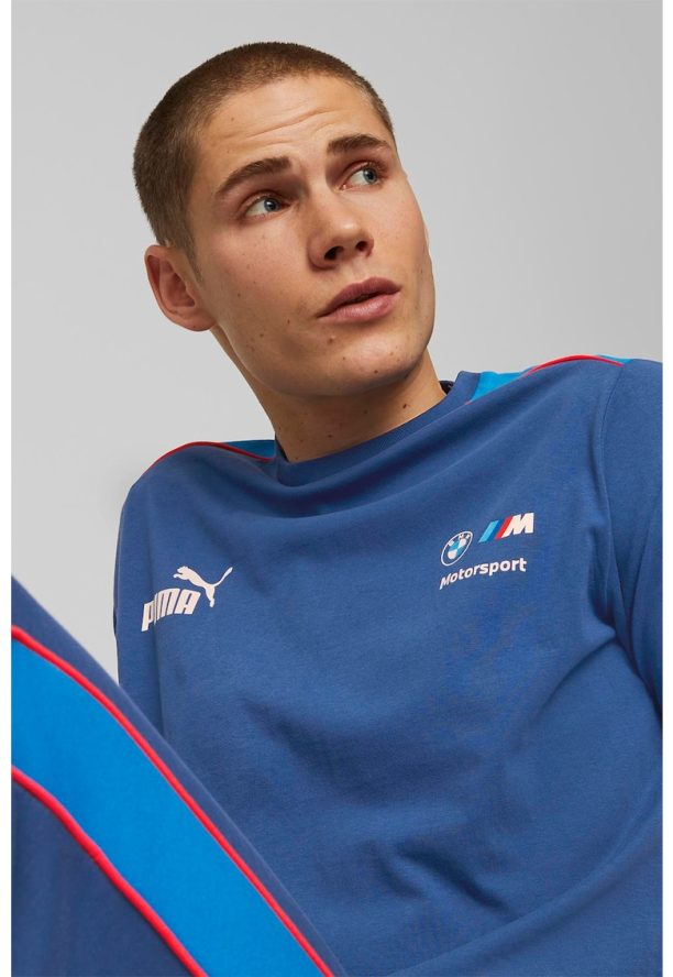 Памучна тениска с лого Puma