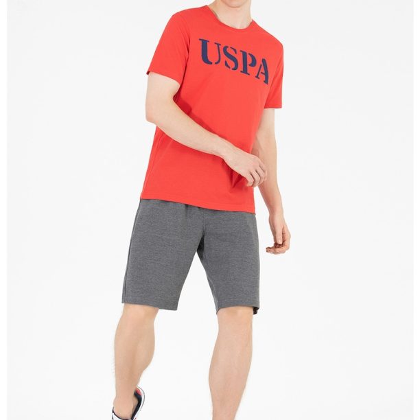 Памучна тениска с лого US Polo Assn