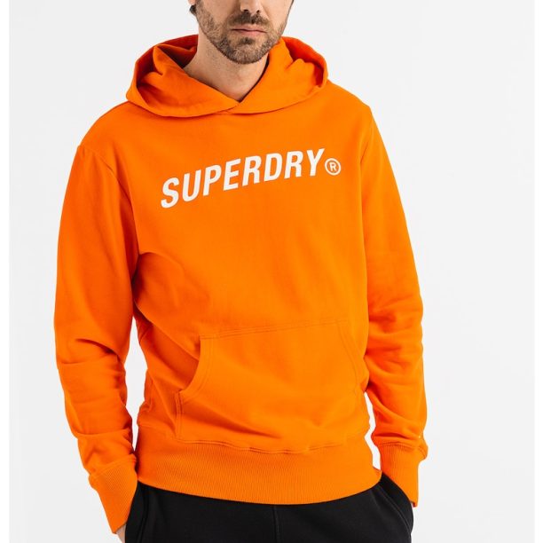 Памучно худи с лого SUPERDRY