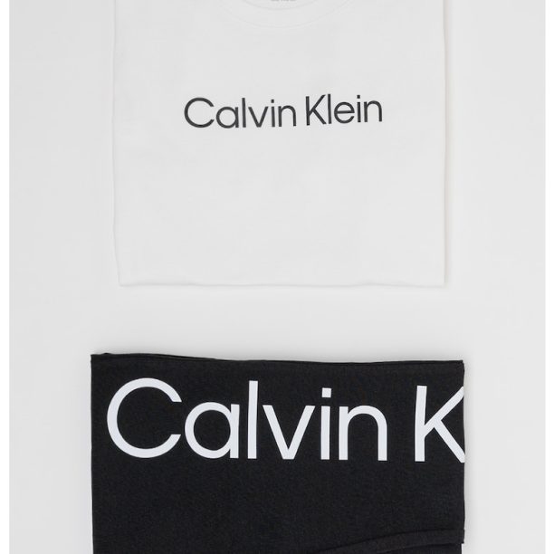 Пижама с органичен памук и лого CALVIN KLEIN