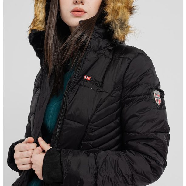 Подплатена зимна парка Abeille с качулка Geographical Norway