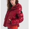 Подплатено зимно яке с качулка SUPERDRY