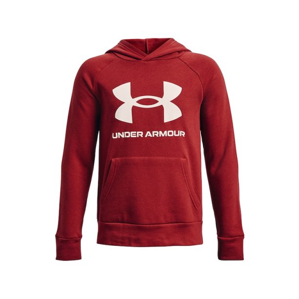 Поларено худи Rival с лого Under Armour