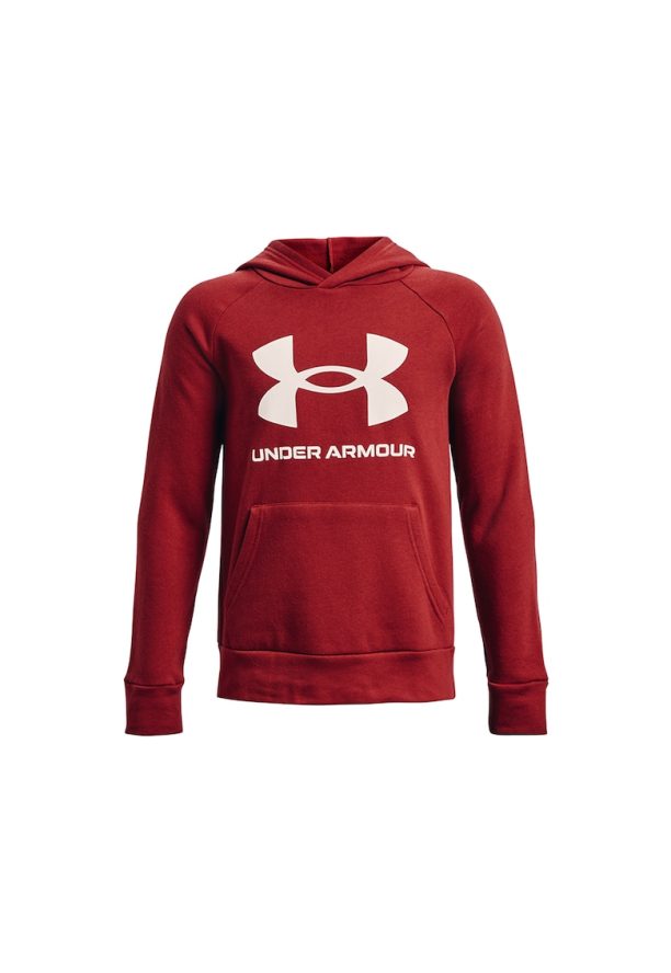 Поларено худи Rival с лого Under Armour