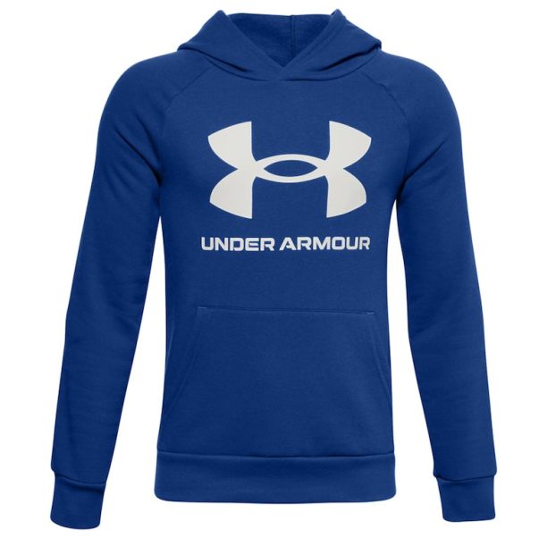 Поларено худи Rival с лого Under Armour