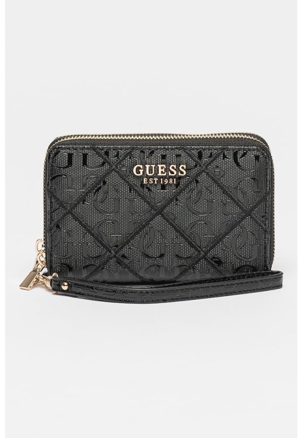 Портфейл Caddie с две отделения и шевове Guess