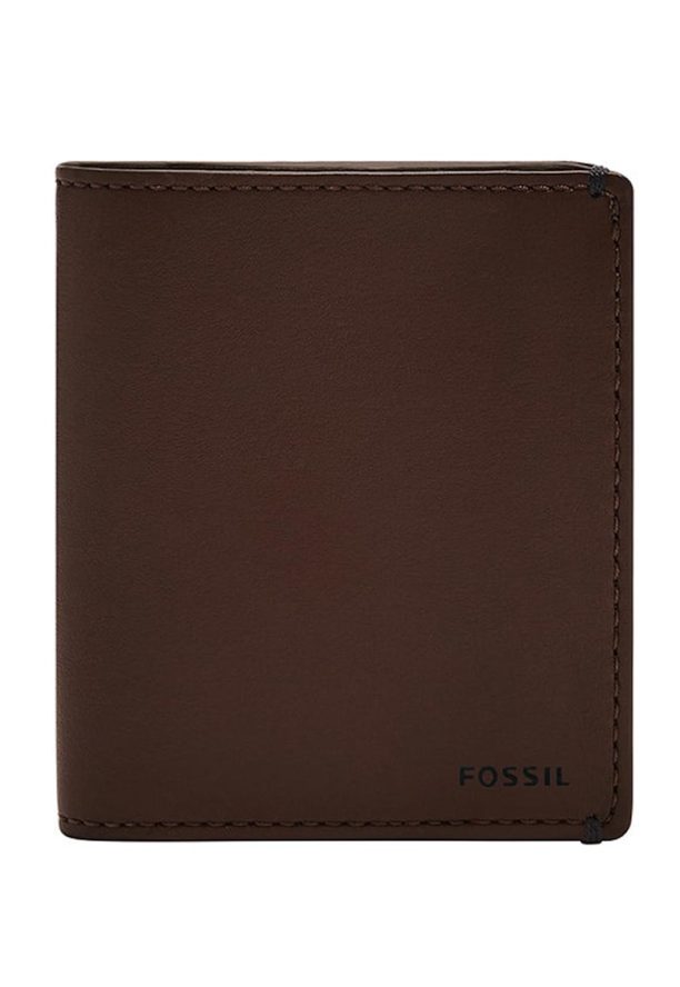 Портфейл Joshua от еко кожа с двойно прегъване Fossil