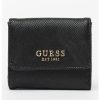 Портфейл Laurel от еко кожа с метално лого Guess