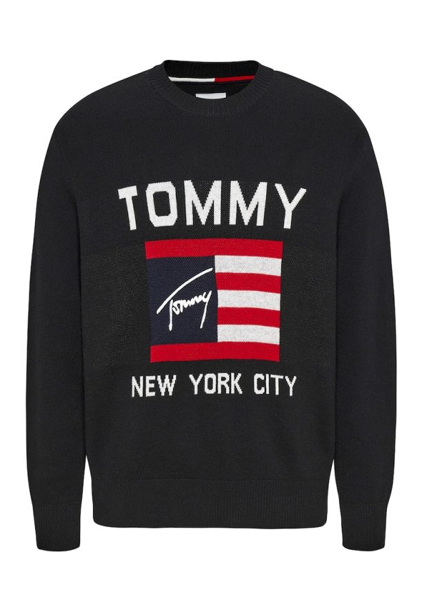 Пуловер от органичен памук с лого Tommy Jeans