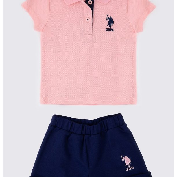 Риза и шорти с лого US Polo Assn